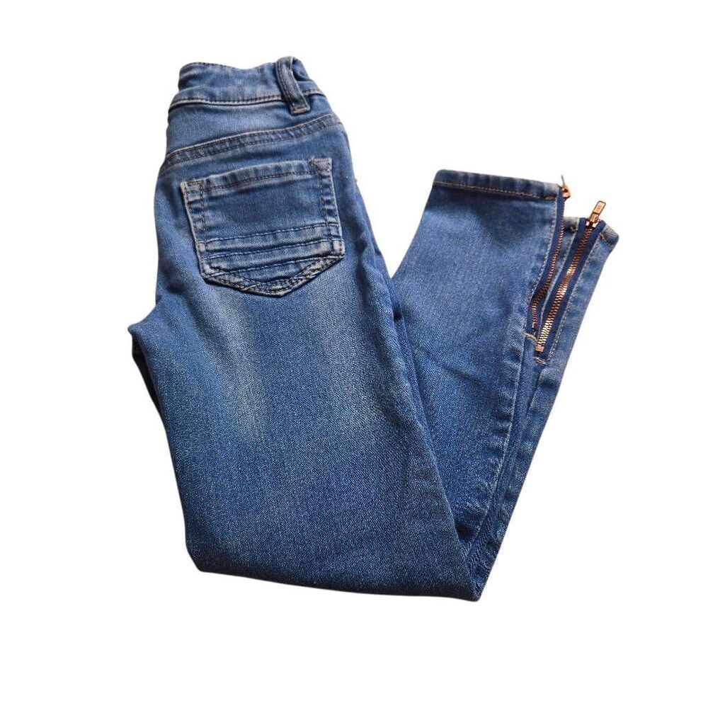 Cherokee jeans with zipper leg bottoms 7